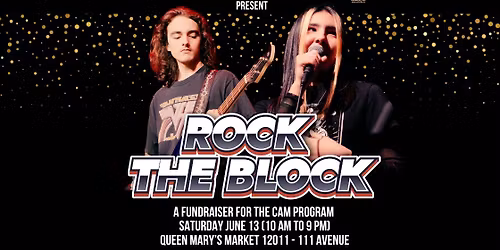 Rock the Block at Queen Mary's Market