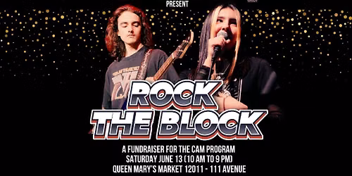 Rock the Block at Queen Mary's Market