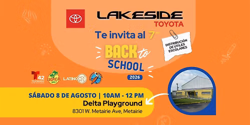 7\u00ba Back to School 2026 | Distribuci\u00f3n de \u00datiles Escolares