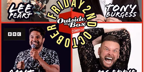 Live Comedy - Friday 2nd October