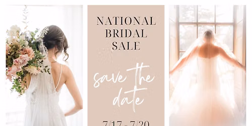 National Bridal Sale Event