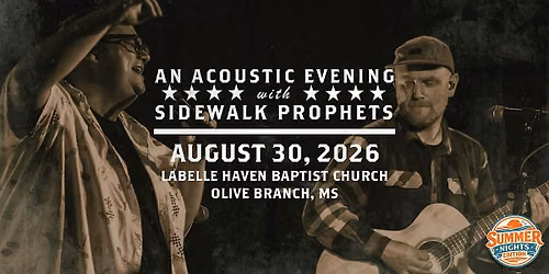 Acoustic Summer Nights -26 With Sidewalk Prophets-Olive Branch, MS