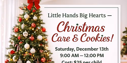 Christmas Care, cookies and cocoa