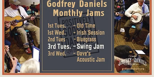 \ud83c\udfb7\ud83c\udfb9 \ud83c\udfb8 Third Tuesday Free Swing Music Jam