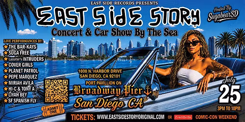 East Side Story Concert & Car Show by the Sea
