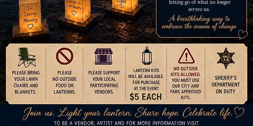2nd Annual Water Lantern Release Fall Festival