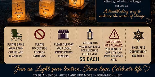 2nd Annual Water Lantern Release Fall Festival