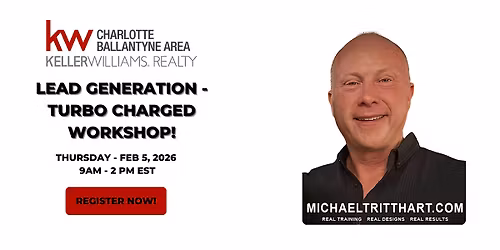 Lead Generation-Turbo Charged Workshop | KW Charlotte\/Ballantyne