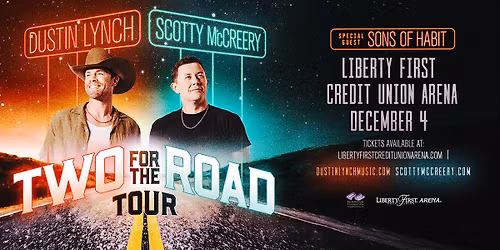 Dustin Lynch and Scotty McCreery: Two for the Road Tour