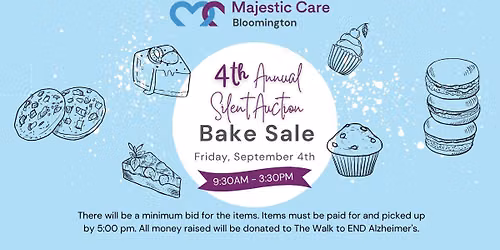 4th Annual Silent Auction Bake Sale