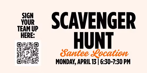 Scavenger Hunt at Pizzabilities