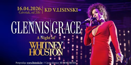 GLENNIS GRACE \u2605 A night of WHITNEY HOUSTON \u2605