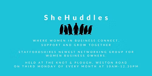 SheHuddles - In person networking for women business owners.