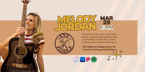 Solo Sunday w\/ Melody Jordan