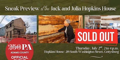 Sneak Preview of the Jack and Julia Hopkins House