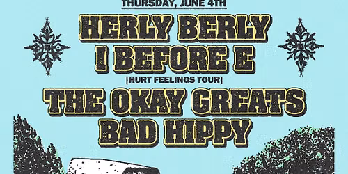 Free All Ages Show with 4 bands, including I Before E