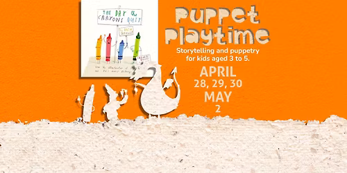 Puppet Playtime: The Day the Crayons Quit (Apr)