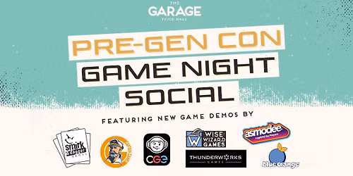 Pre-Gen Con Game Night Social