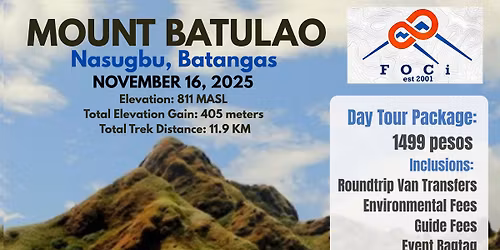 FOC goes to Mount Batulao