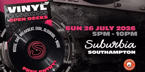 Vinyl Sessions - Free Entry