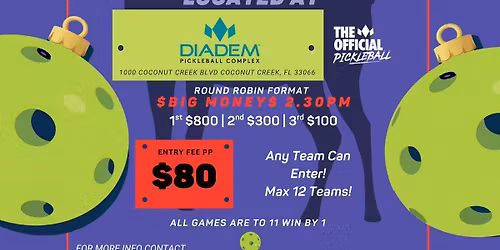 Christmas Tournament at the DPC on 12\/20\/25