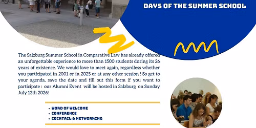 Summer School Salzburg Alumni Meeting