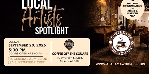 ALABAMA WORSHIPS | Local Artist Spotlight