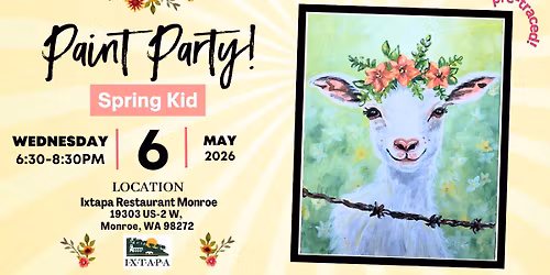 Spring Kid Paint Party