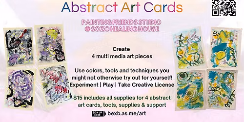 Fun + Easy Abstract Art Workshop
