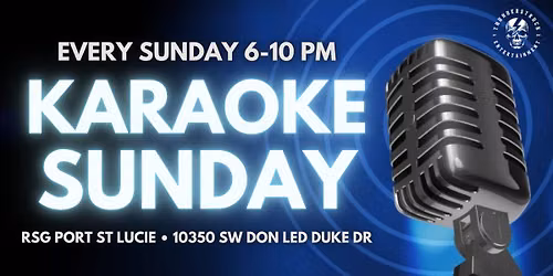 Karaoke at RSG Port St. Lucie! \ud83c\udfb6\ud83c\udfa4