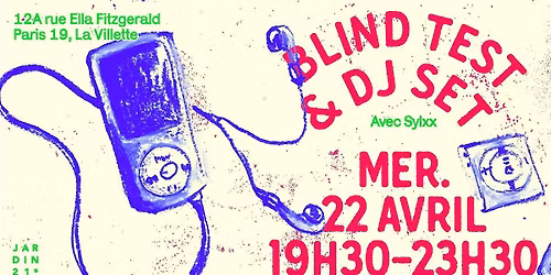 Blind test au Jardin21