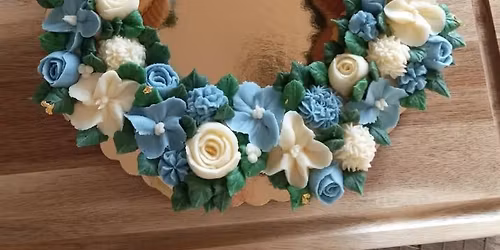 Winter Floral Wreath Cupcake Class - January 11th - 4pm-5pm