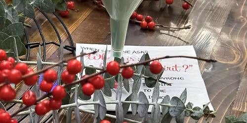 Make Merry ~ The Blue Rouge Wreath night!