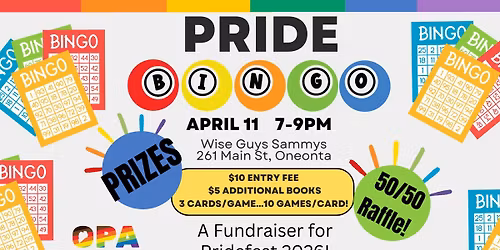 Pride Bingo Fundraiser