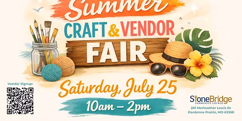 Summer Craft & Vendor Fair