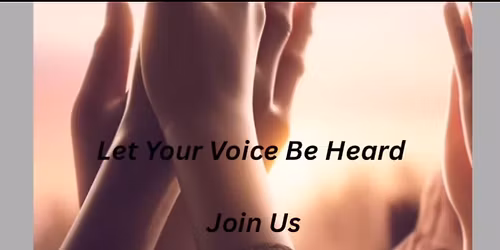 Let Your Voice Be Heard Prayer Gathering 