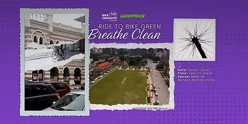 Ride to Bike Green, Breathe Clean