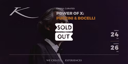 POWER OF X: PUCCINI & BOCELLI