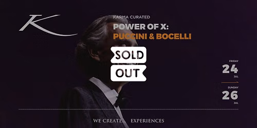 POWER OF X: PUCCINI & BOCELLI
