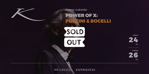POWER OF X: PUCCINI & BOCELLI