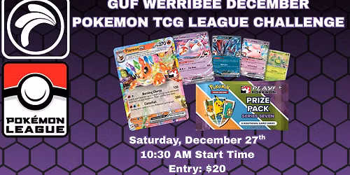 Guf Werribee - Pokemon TCG December Challenge