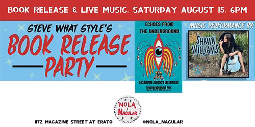Steve What Style Book Release with music  by Shawn Williams