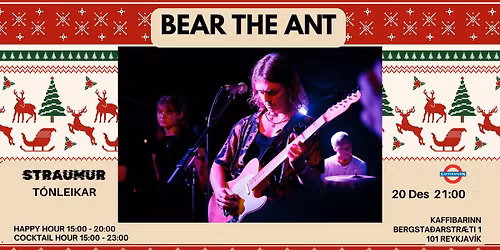 BEAR THE ANT \u00e1 Kaffibarnum