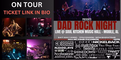 Dad Rock Night (2000s Rock Tribute) presented by Council Hill