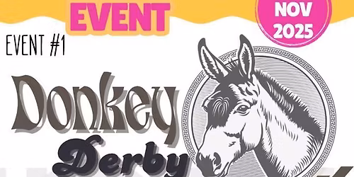 Donkey Derby Fundraiser