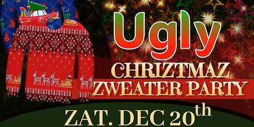 Ugly Zweater Party at Zorbaz on Pokegama