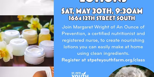 Nourishing Lotions Workshop