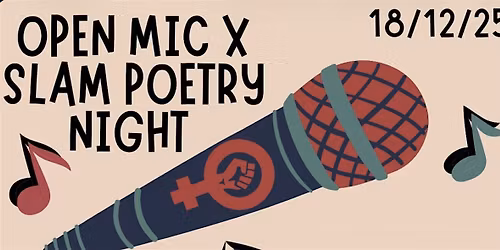 Open Mic X Slam Poetry Night Fundraiser for Refugee Women Connect