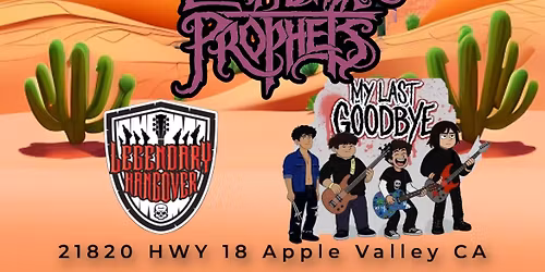 TDP returns to Frogee\u2019s with My Last Goodbye & Legendary Hangover  