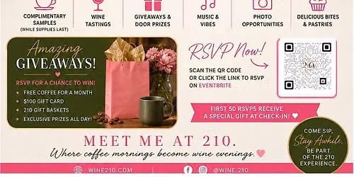 210 Coffee and Wine Re-Grand Opening Celebration